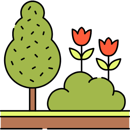 Landscaped Garden 
